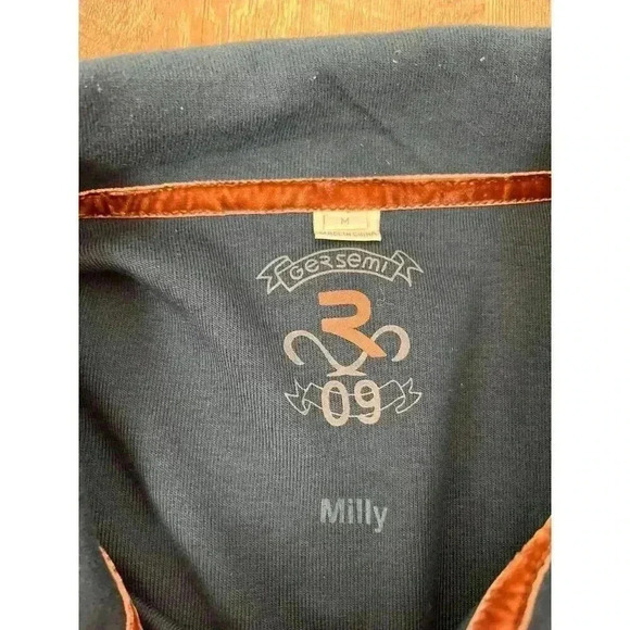 Gersemi Equestrian Milly Riding Shirt Half Zip Long Sleeve Women's M Blue Patch - Picture 9 of 14